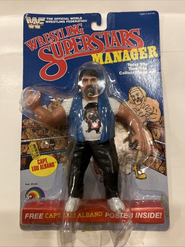 Vintage 1980s WWF LJN Wrestling Superstars Manager...