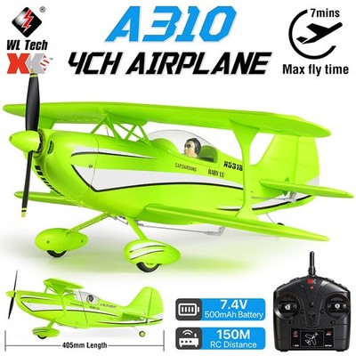 Wltoys A310 RC Plane 4CH 3D/6G System EPP Foam Brushless Stable Flight Trainer