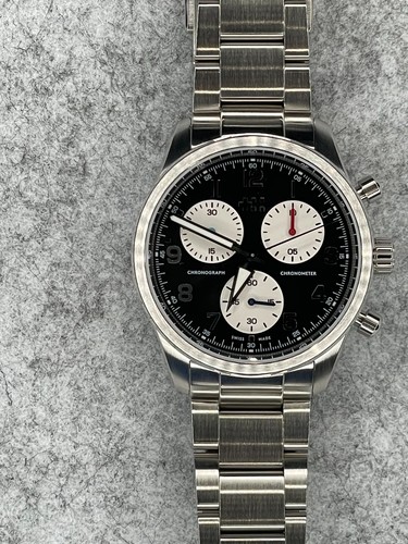 CHRISTOPHER WARD C63 VALOUR COSC CHRONOMETER QUARTZ CHRONOGRAPH, SWISS MADE