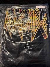 DEF LEPPARD Rock Brigade Bullseye Fan Club Exclusive T-Shirt Large L