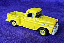 M2 Castline Inc. 164 1958 Chevrolet Apache Pickup Truck Yellow Diecast M2 Castline Inc. 164 1958 Chevrolet Apache Pickup Truck Yellow Diecast