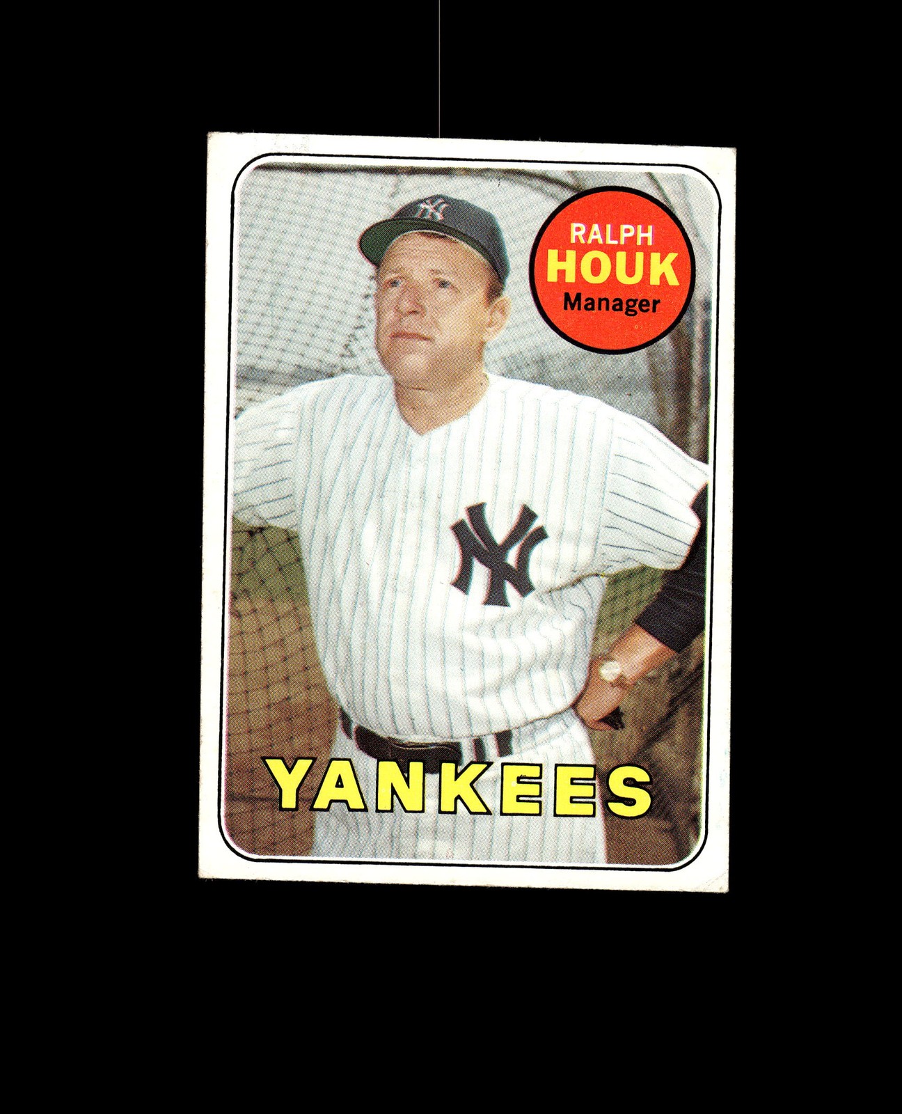 1969 Topps 447a Ralph Houk MG VG-EX #D1,553971