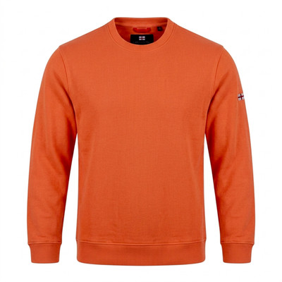 Greystone Sweatshirt 4XL Orange Übergröße Rundhals Pullover SONDERANGEBOT