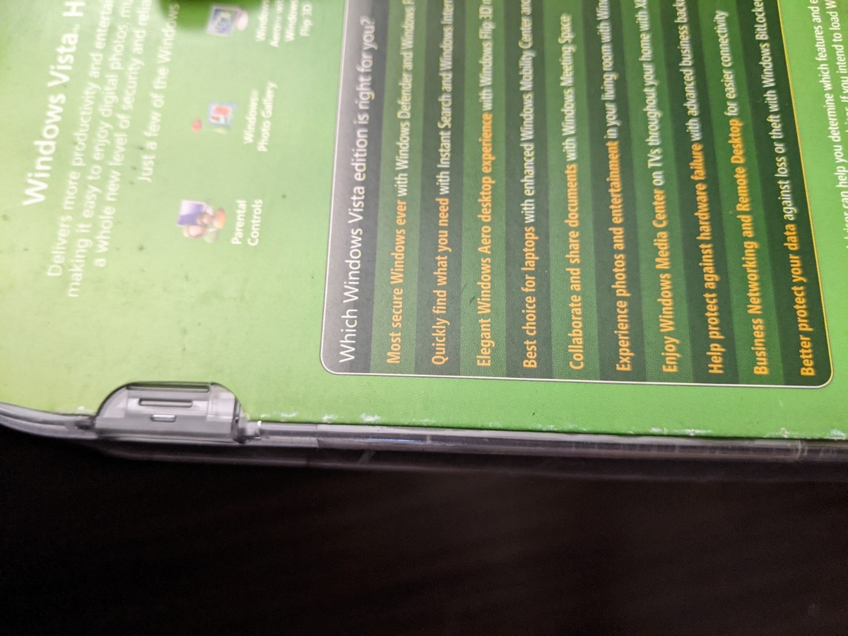 Windowsアクセサリー Microsoft Windows Vista  Premium SP1 Microsoft Windows Vista Home Premium SP1 Full Version for Windows