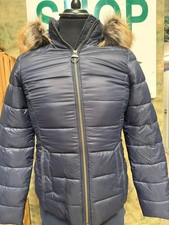 Image of BARBOUR Ladies Navy Irving Quilt Jacket Size 8
