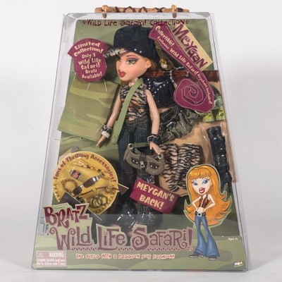 Neu in OVP 2004 MGA Bratz Puppe - Wild Life Safari Meygan