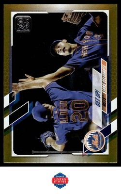 2021 Topps #210 Get Up! Gold Foil