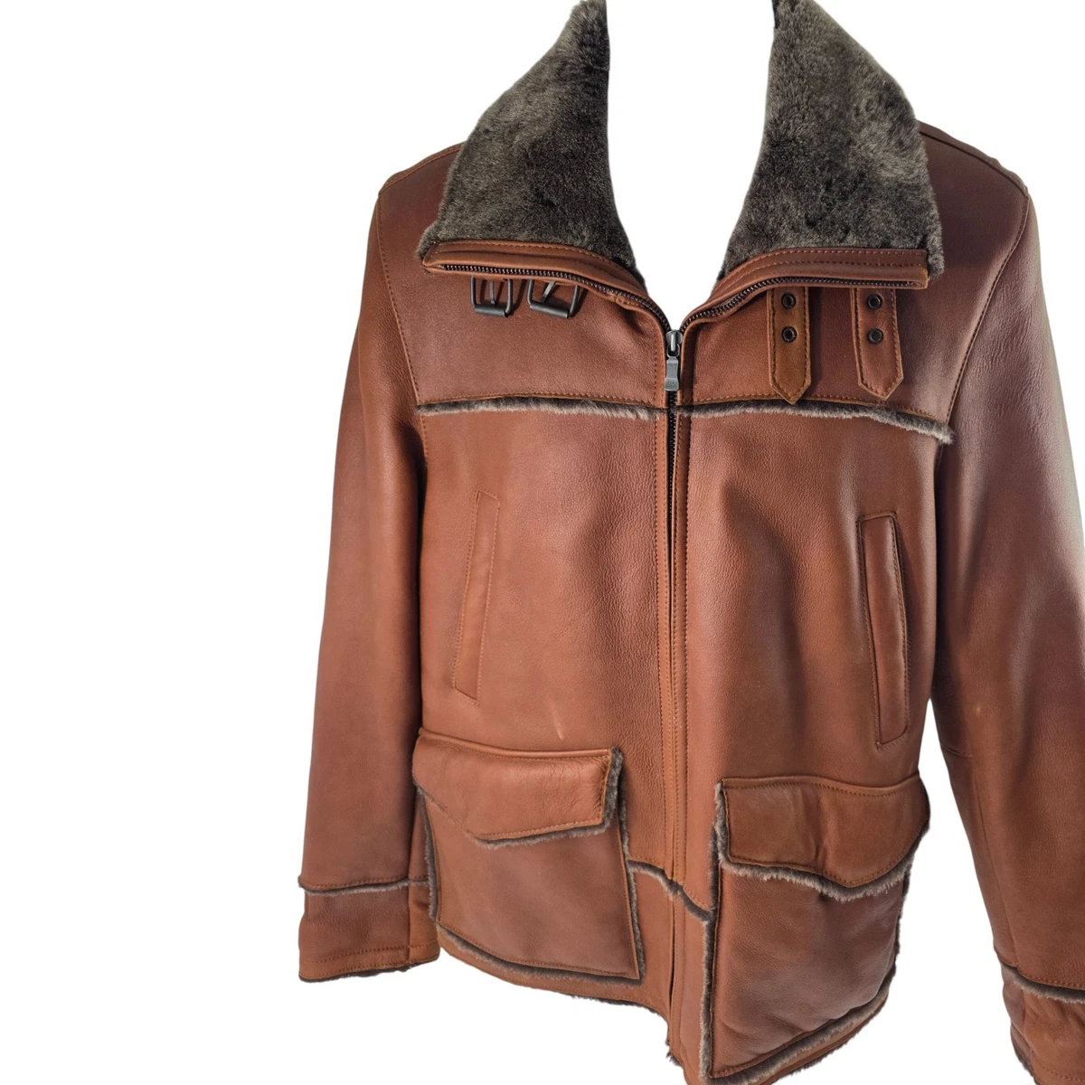 Ted Baker Leather Outer Shell Coats, Jackets & Vests for Men for