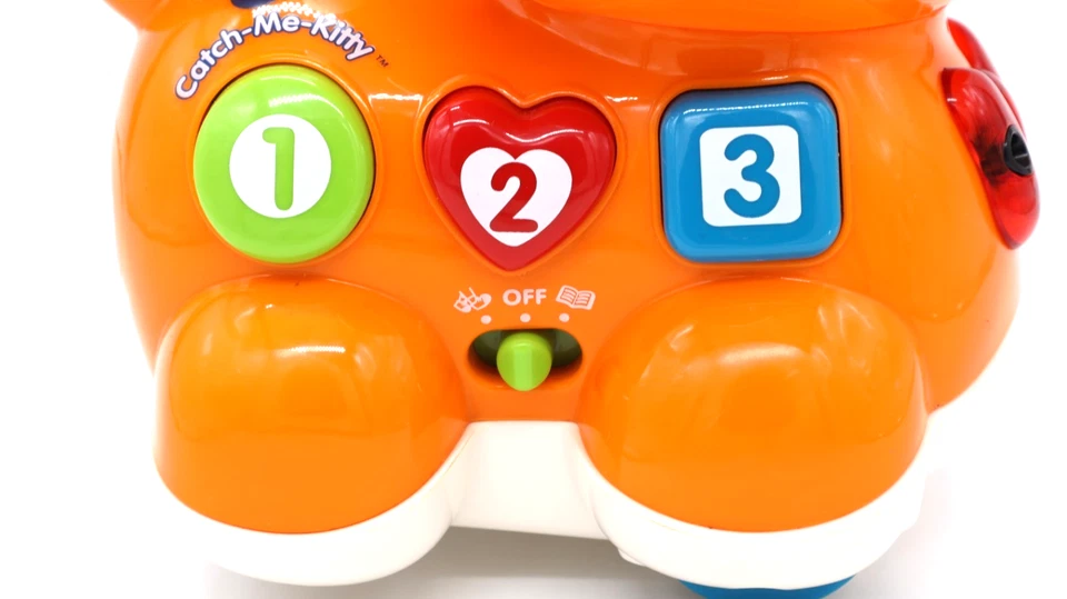 Juguete de aprendizaje de música con sonidos luces de gatito Vtech Catch Me Foto 3 de 4