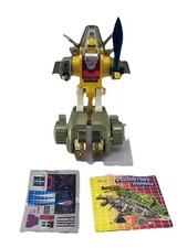 TRICERATOPS ROBOT DINOSAUR 2 PREHISTORY ANIMAL BOOTLEG KO NO SLAG TRANSFORMERS