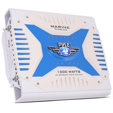 Pyle Hydra Marine Amplifier - Upgraded Elite Series 1000 Watt 4 Channel