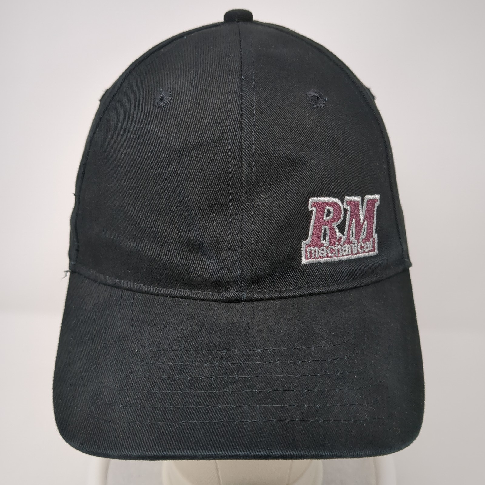 RM Mechanical Strapback Baseball Hat Black One Si… - image 2