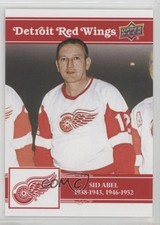 2025-26 Upper Deck Detroit Red Wings Centennial Sid Abel #84 HOF 0c3