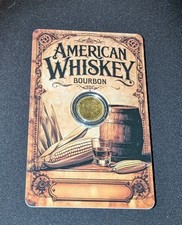  1/1000 Oz 9999 2026 Gold 50 Cents Niue American Whiskey Bourbon coin is assy