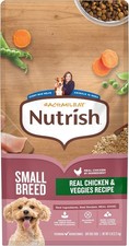 Nutrish Rachael Ray Small Breed Dry Dog Food Real Chicken Veggies Recipe 5lb