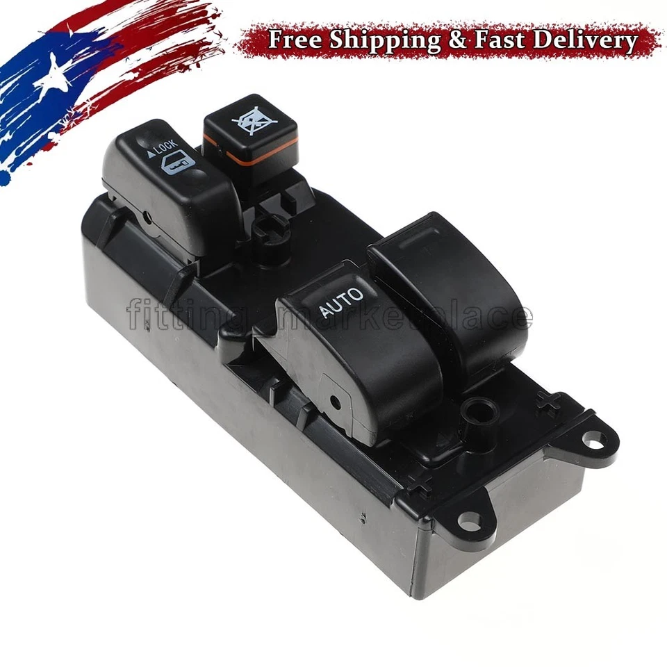 Interruptor maestro de ventana eléctrica 84820-10100 para Toyota Sienna Solara Tundra 1998-2000 Foto 2 de 4