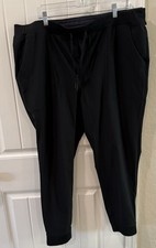 VRST Limitless Slim Fit Jogger Pure Black Men's Size XXL NWT