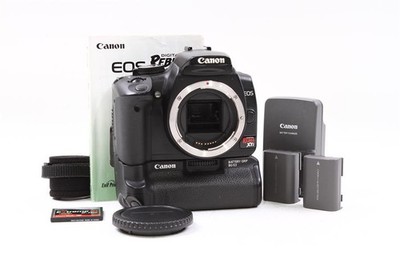 Used Canon Rebel EOS XTi Digital SLR Camera Body w/ BG-E3 Grip