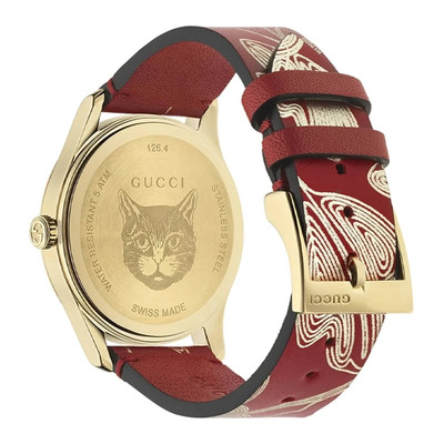Gucci Women's G-Timeless Red Butterfly Dial Ladies Watch YA1264054
