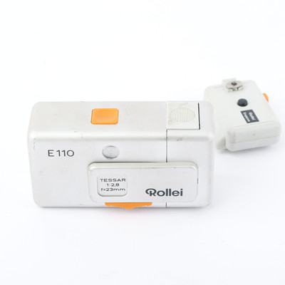 Rollei E110 Tessar 2.8/23mm w. Flash Cube NOTTESTED