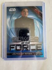 2025 Star Wars Smugglers Run Power Of The Force Blue 37/99 Lt. Mitaka