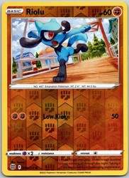 Riolu 078/172 Common Reverse Holo Brilliant Stars Pokemon