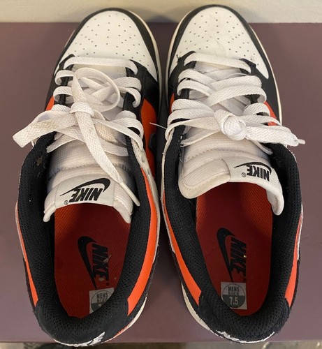 MENS NIKE DUNK LOW RETRO_PHANTOM/BLACK-SIZE 7.5 Used - Picture 3 of 5