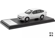1/43 Miniature Car MITSUBISHI Lancer GSR 4WD 1988 Sofia White Hi-Story