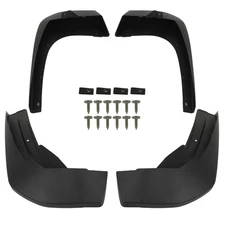 Mud Flaps Splash Guard Fender Mudguard w/ Screws For Honda Ridgeline 2017-2023