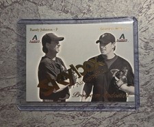 2004 Skybox Autographics - Prospects Endorsed Randy Johnson, Brandon Webb #13PE