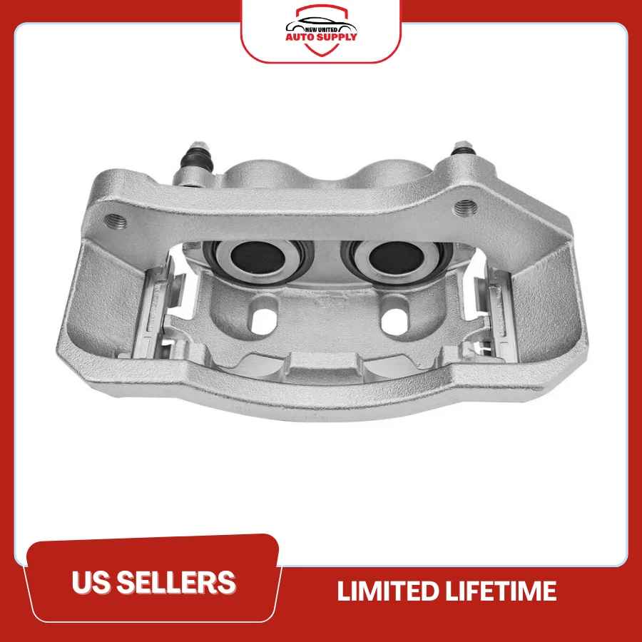 Pinza de freno delantera izquierda del lado del conductor con soporte para Dodge Ram 1500 2500 3500 4000 Foto 3 de 3