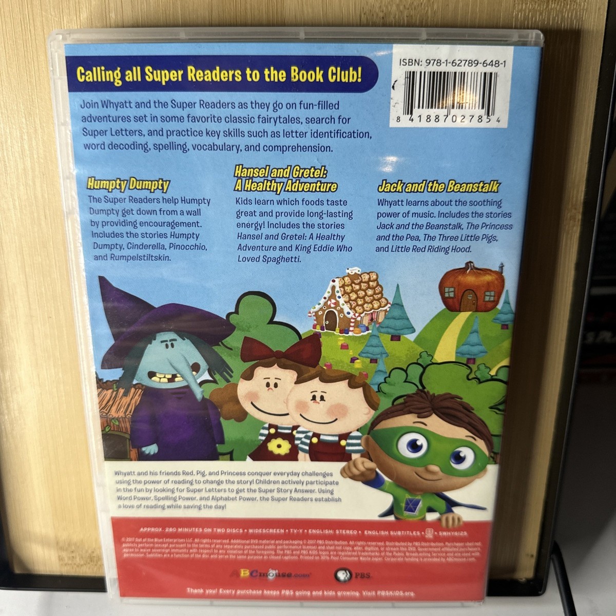 SUPER WHY TRIPLE FEATURE Humpty Dumpty/Hansel & Gretel/Jack & the
