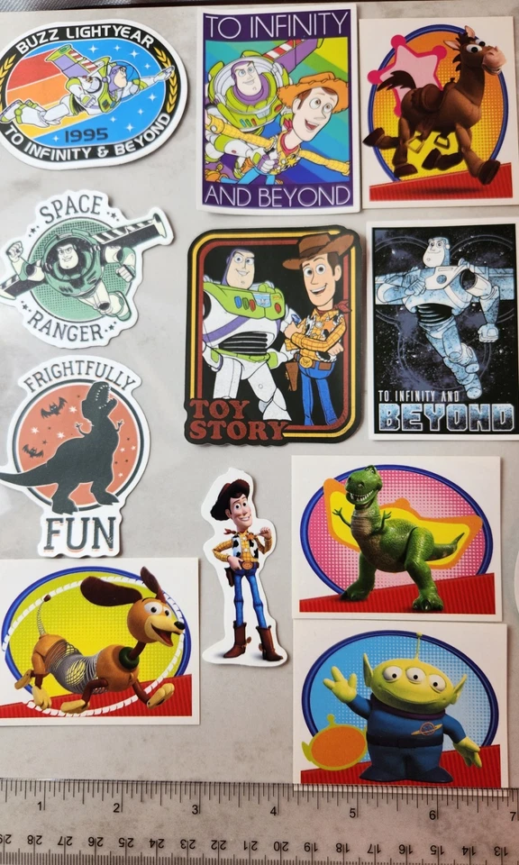 Lote de adesivos Disney Pixar Toy Story. - Imagem 4 de 4
