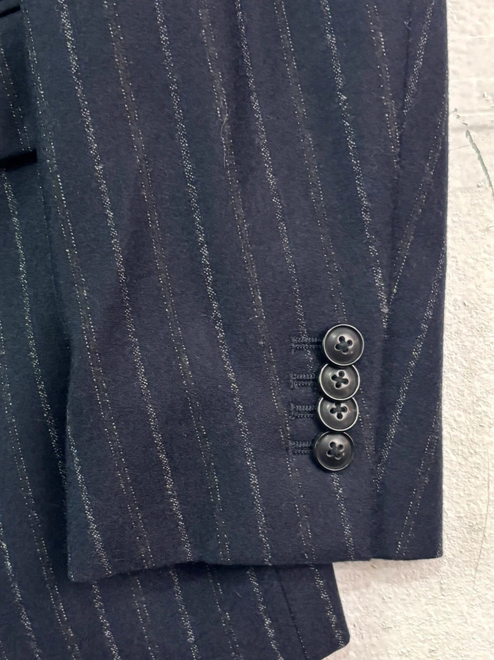 Banana Republic Heritage Collection 40R 33x32 2pc Pant Suit Marzotto Flannel - Image 3 of 4