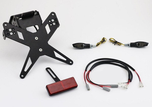 Protech Kennzeichenhalter+2 Led-Blinker FüR Ktm 690 Smc R 690 Ccm Bj. 25-26-image