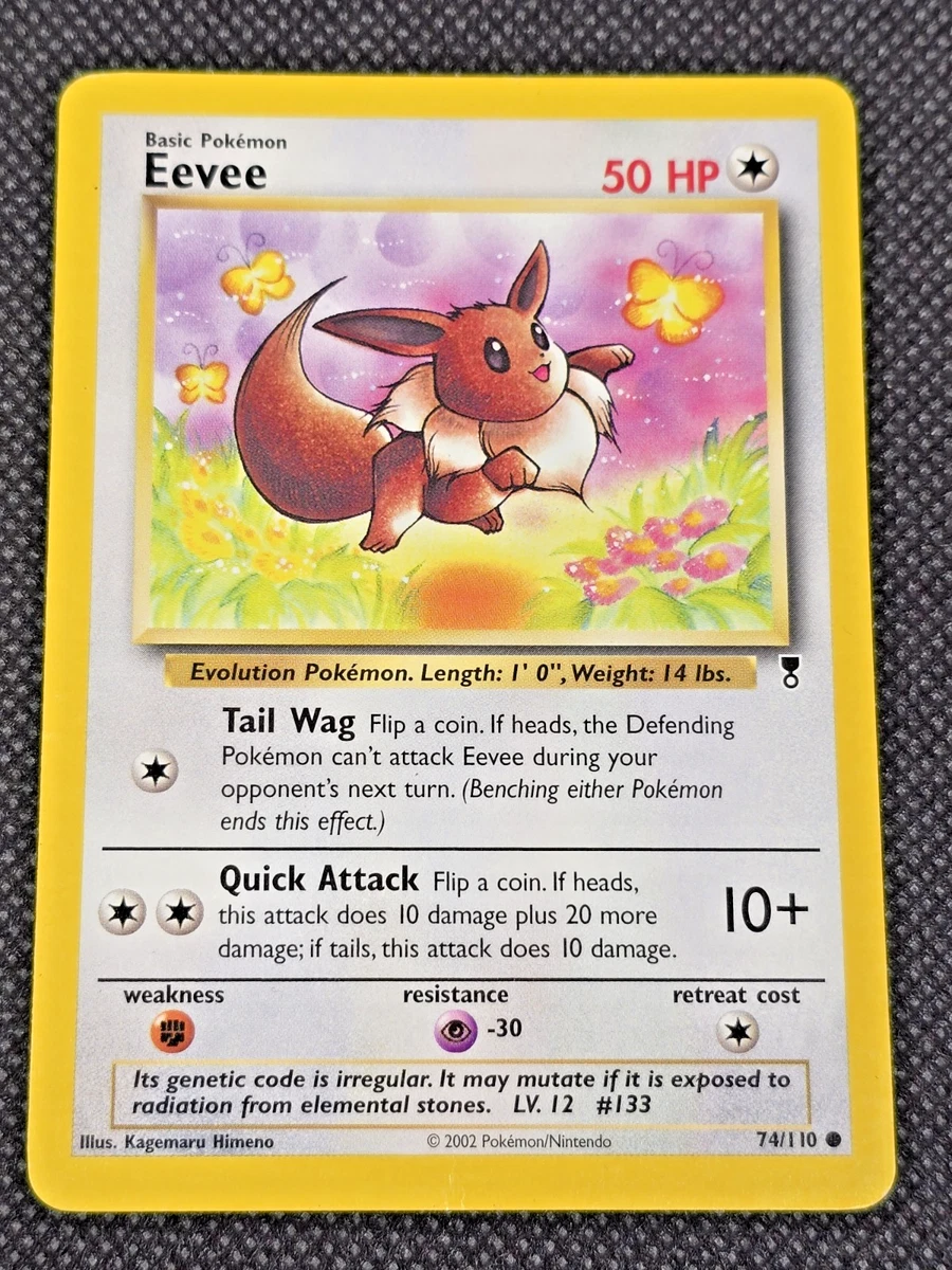 Eevee Pokémon TCG Legendary Collection Individual Collectible Card