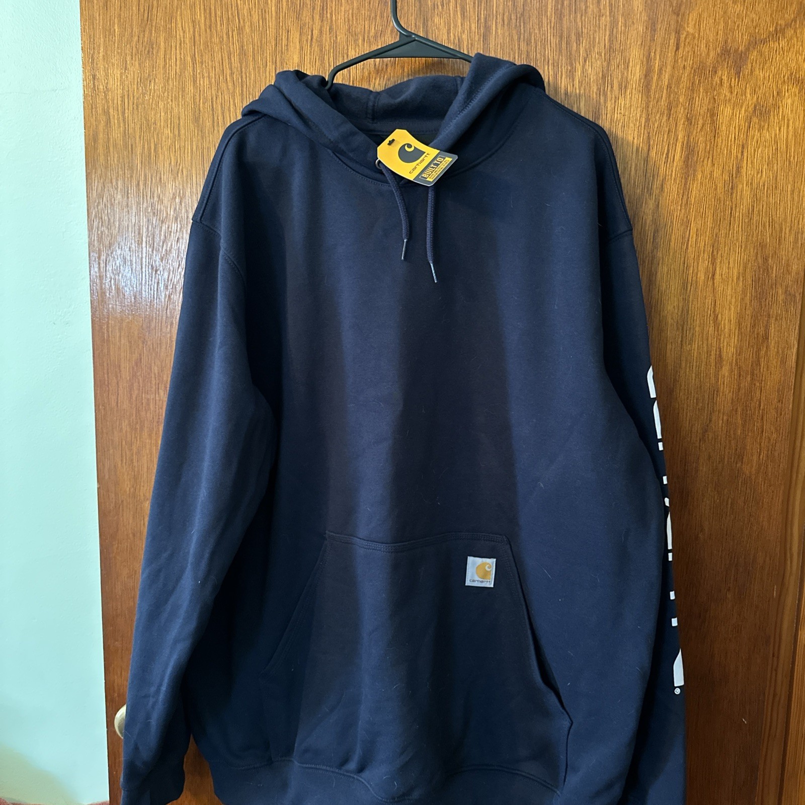 Carhartt Dark Navy Blue Midweight Hoodie Size XL NEW WITH TAGS