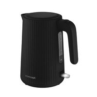 Wasserkocher Elektrischer Kunstoff Schwarz 1.7L 2200W