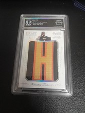 2015 Panini National Treasures Kevin White Nameplates Letterman Patch #D 2/5 