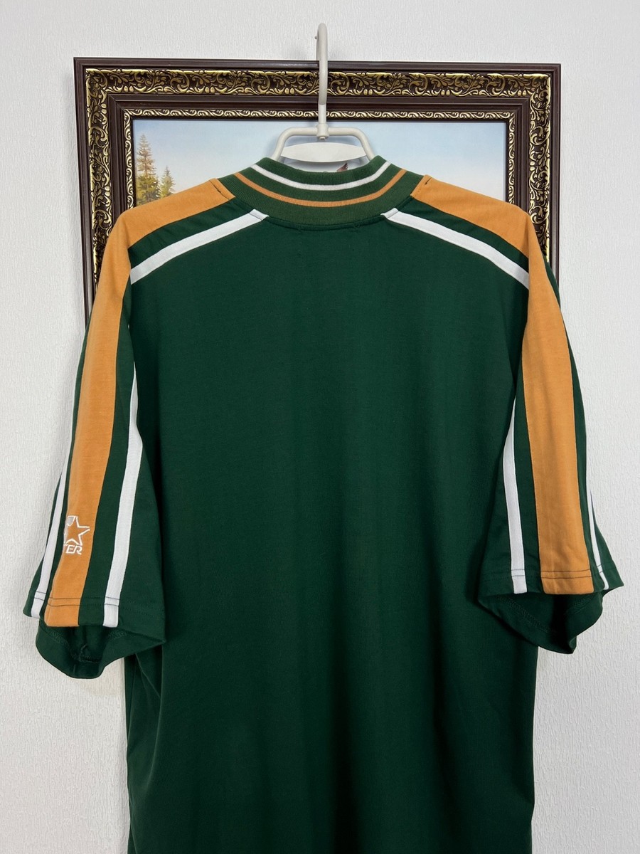 Vintage 90's Starter Seattle Supersonics Sonics Jersey Shirt NBA