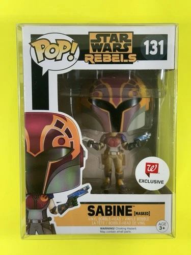 Funko Pop! Sabine Wren Star Wars REBELS Walgreens (Exclusive) #131 w Protector