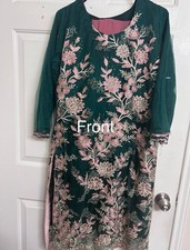 Pakistani Dress Salwar Kameez Ready To Wear Suits Indian Wedding Party 3 Pc M/L