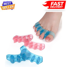 4pcs Gel Toe Separators   Bunion Corrector  Toe Spacer Set for Men  Women