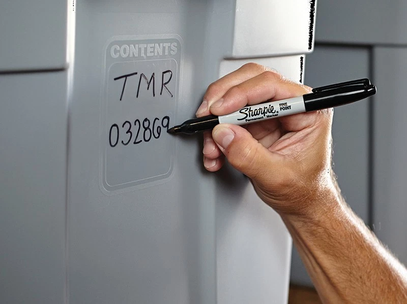 Sharpie® Fine Tip Permanent Marker Black (Pack 2) SHP1985860 - Image 3 of 4