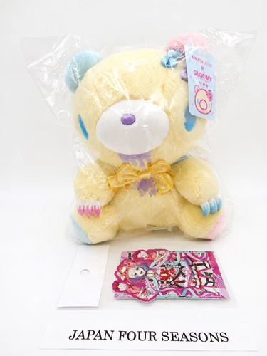 NEEDY GIRL OVERDOSE x GLOOMY Official Plush Doll & Choten-chan Sticker Set