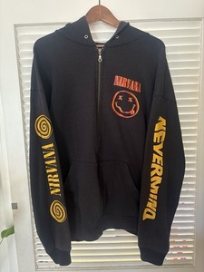 Nirvana Zip Up Hoodie | eBay