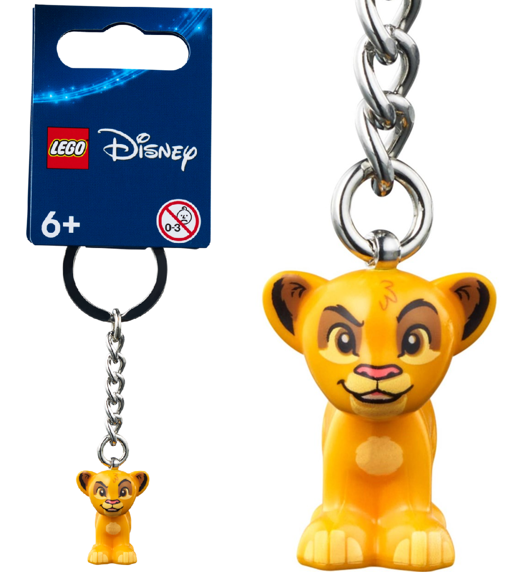 LEGO Minifigure Keyring Keychain NEW Star Wars Marvel DC Disney