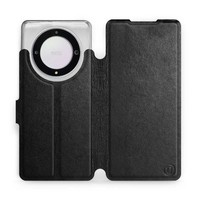 HandyhüLle FüR Honor Magic5 Lite Mobiwear Case Cover SchutzhüLle Etui Schwarz