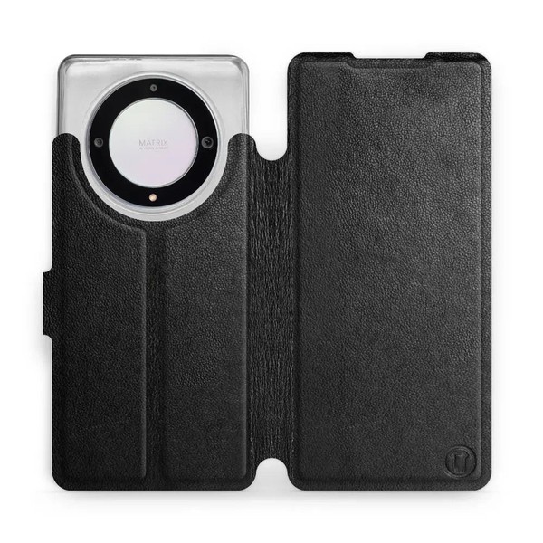 HandyhüLle FüR Honor Magic5 Lite Mobiwear Case Cover SchutzhüLle Etui Schwarz-image