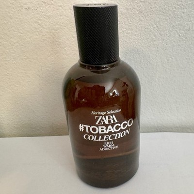 Zara Tobacco Collection Rich Warm Addictive EDT Cologne Men 3.38 Oz / 100 mL